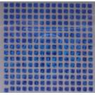 225 Buegelpailletten  3mm x 3mm   hologramm blau